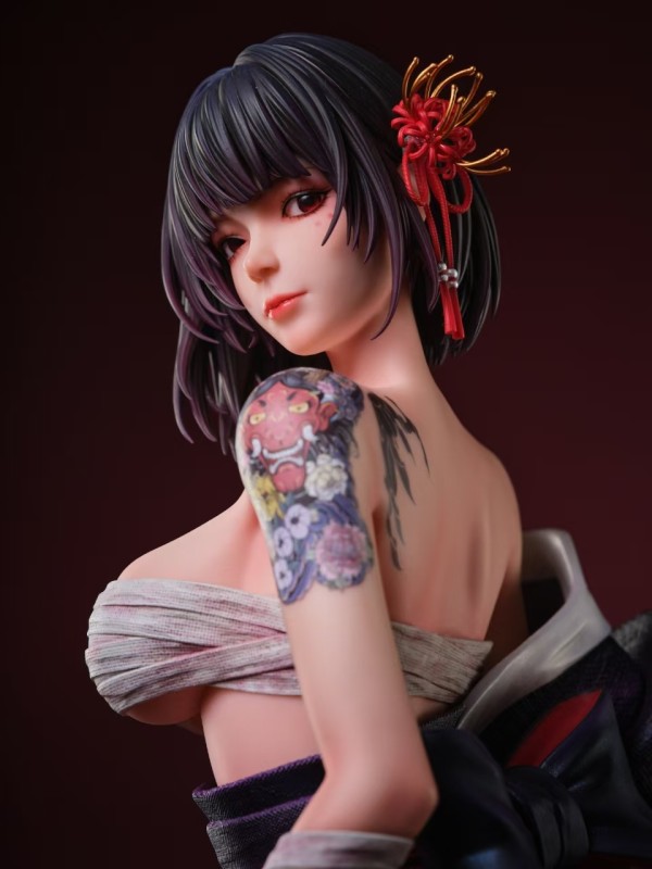 Gravity Toys Oiran the other shore Hot Sexy 1/4 Statue